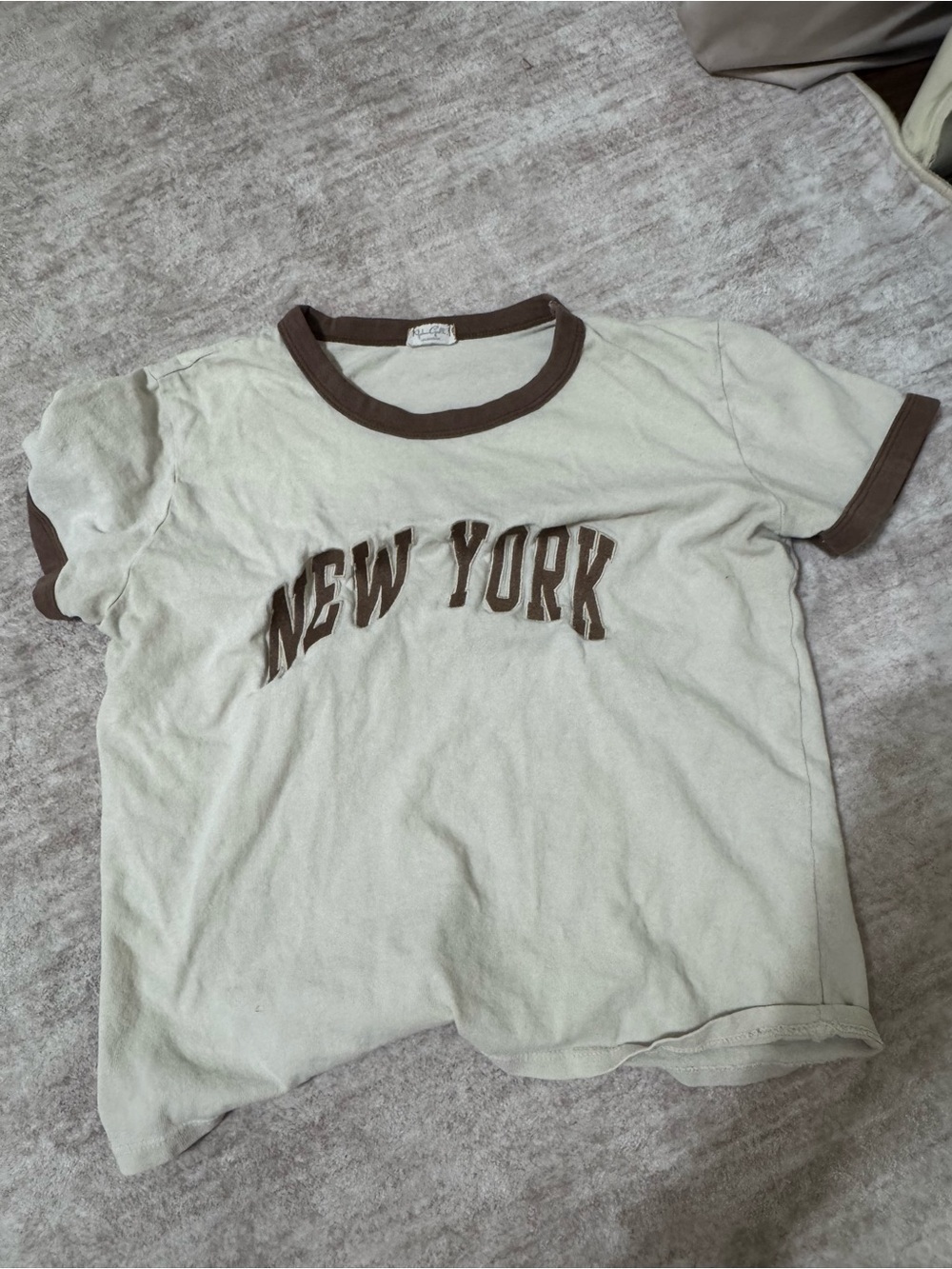 Brandy melville new york baby tee